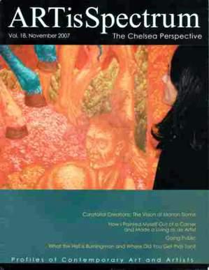 Scansione della pagina della rivista, sezione ARTisSpectrum n° 18 (2007)