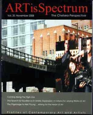 Scansione della pagina della rivista, sezione ARTisSpectrum n° 20 (2008)