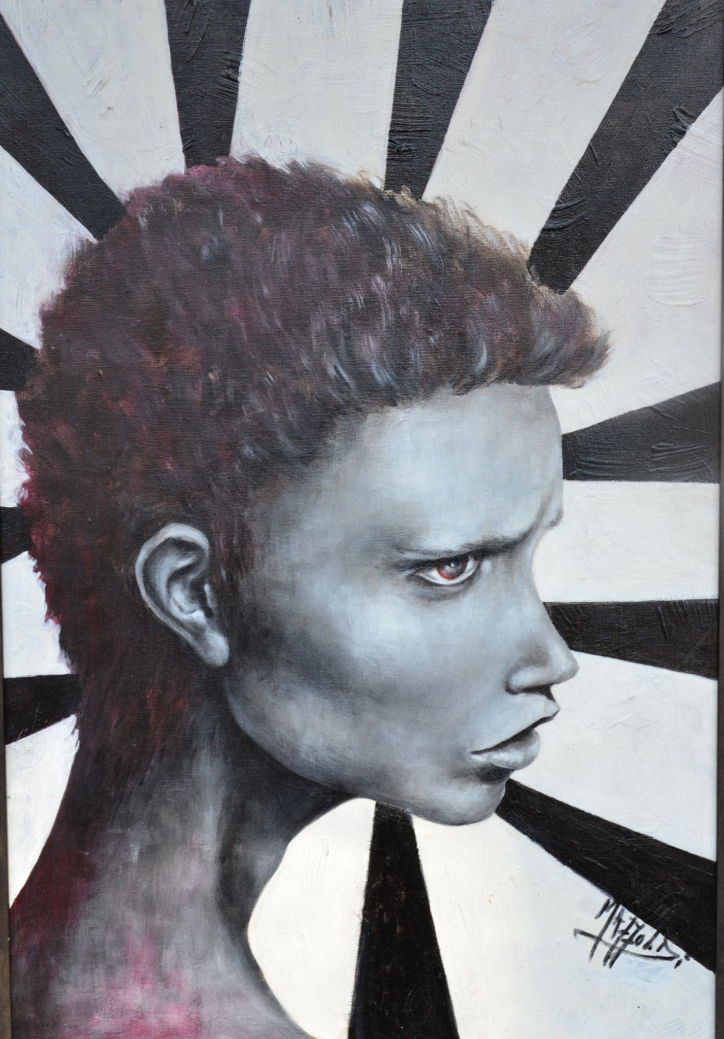 Animosità — Aurora Mazzoldi, acrilico su pannello telato — 40x60 cm