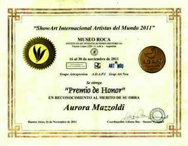 Museo Roca — Premio de Honor